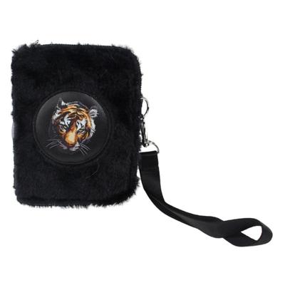 LOMMEBOK TIGER PLYSJ TINKA WALLET TIGER SVART - Tinka