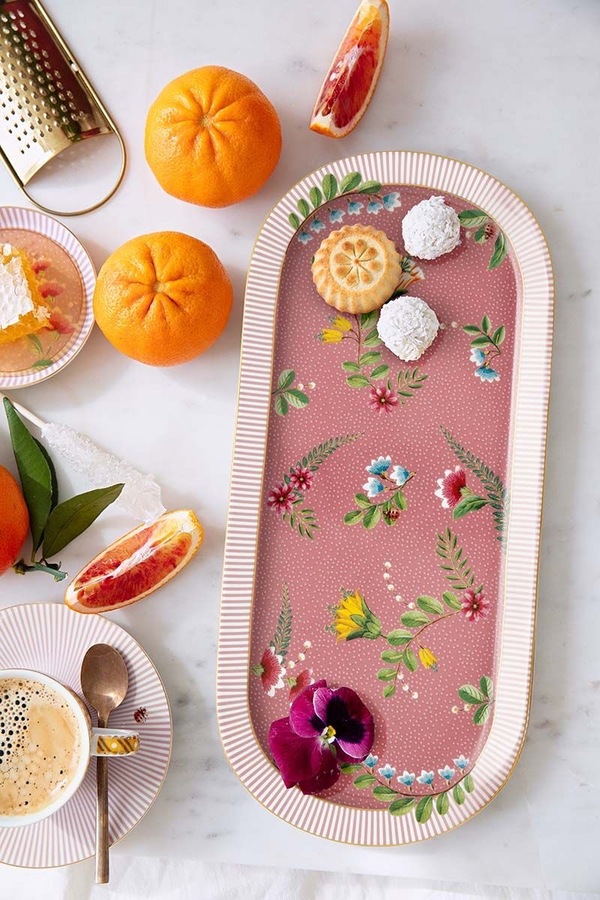 Kakefat Avlangt La Majorelle 33x15,5cm