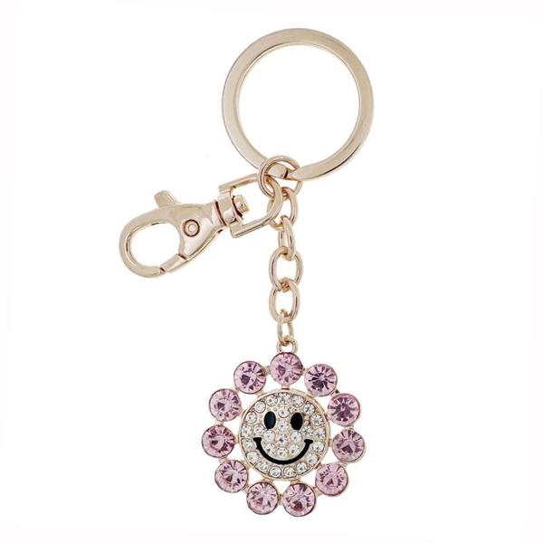 NØKKELRING/BAG CHARM BLOMST