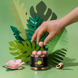 Pink Pineapple  Small 125g - Lakrids by Johan Bülow