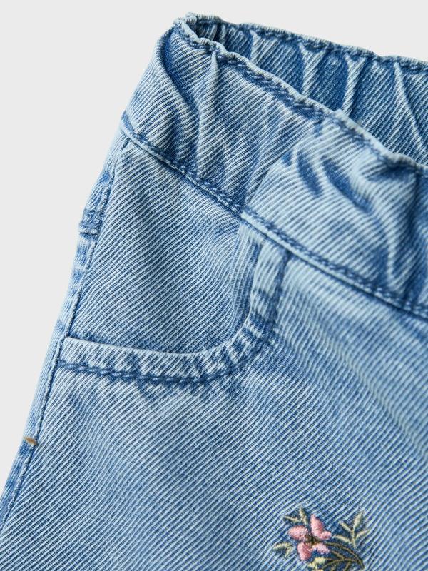 NBFROSE SHAPED R EMB JEANS 5321-YB H