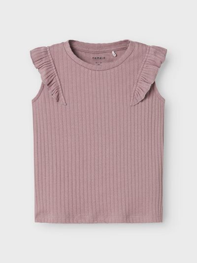 NMFJESSIA CAP TOP Purple Dove - Name It