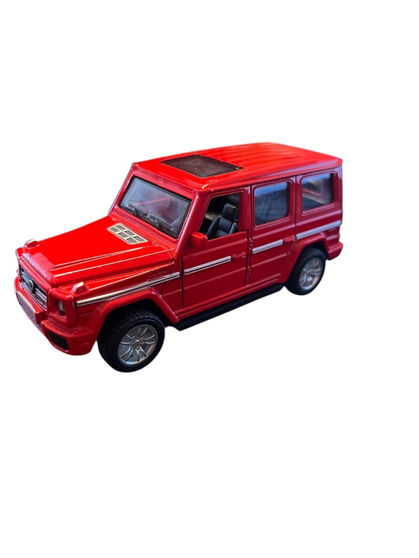 Jeep i Metall med Lyd og Lys. 