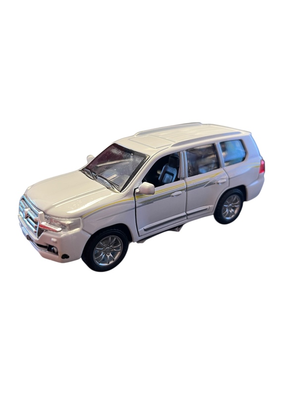 Jeep i Metall med Lyd og Lys. 