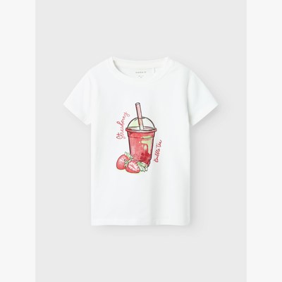 NMFFOJI SS TOP BOX BRIGHT WHITE - Name It