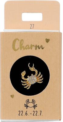 Express Yourself Anheng til øreringer (Nickel free tested) -  Cancer Charm Cancer - Depesche