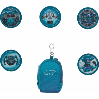 Mini-sekk med buttons, Racing