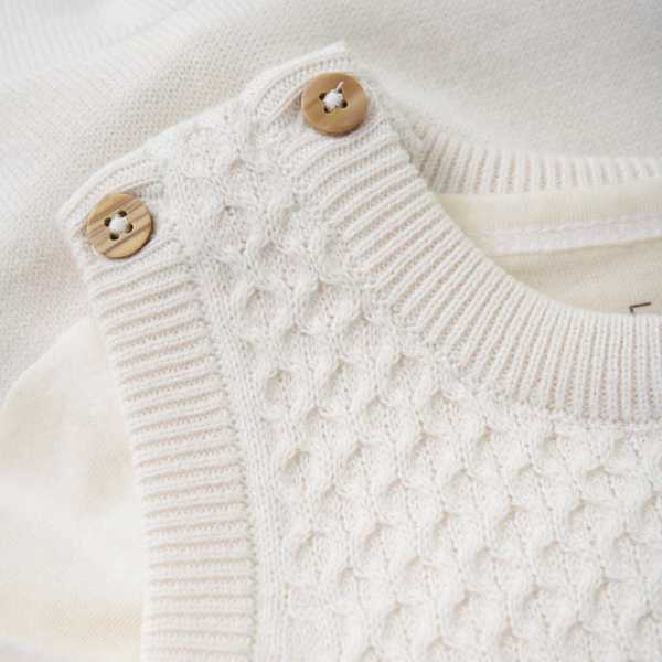 FIXONI SETT STRIKKEROMPER OG BODY