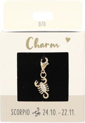 Express Yourself Anheng (Nickel free tested) - Gold Scorpio Gold Scorpio - Depesche