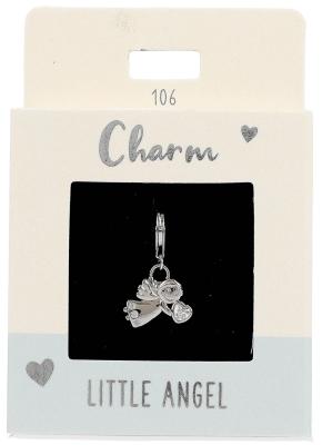 Express Yourself Anheng (Nickel free tested) - silver little angel