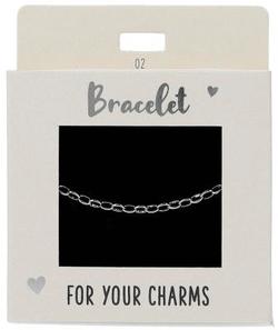 Express Yourself Armbånd (Nickel free tested) - silver for your charms 02 silver for your charms 02 - Depesche