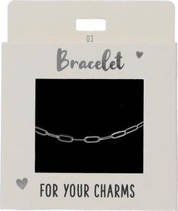 Express Yourself Armbånd (Nickel free tested) - silver for your charms 03 silver for your charms 03 - Depesche