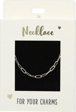 Express Yourself Halskjede til anheng (Nickel free tested) - gold for your charms 06 gold for your charms 06 - Depesche
