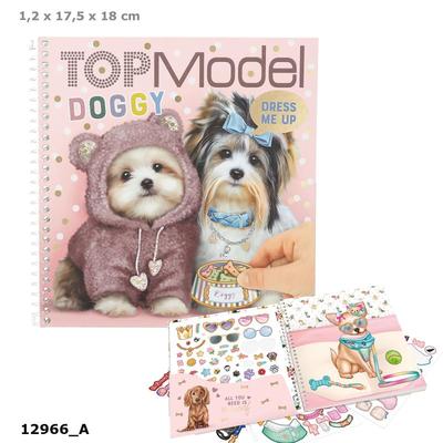 TOPModel Dress Me Up Klistremerkebok DOGGY Klistremerkebok DOGGY - Top Model