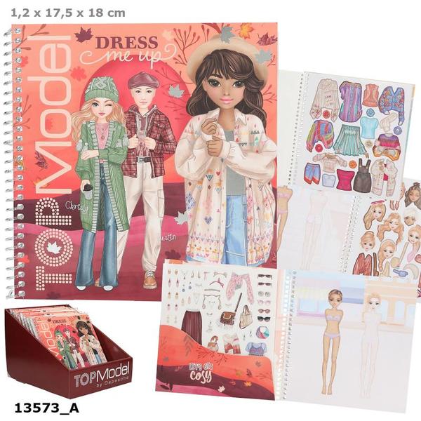 TOPModel Dress Me Up Sticker Bok COSY