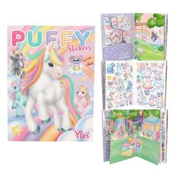 Ylvi Puffy Stickers Bok enhjørning klistremerke - Ylvi