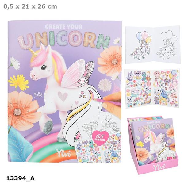 Ylvi Unicorn Fargeleggingsbok