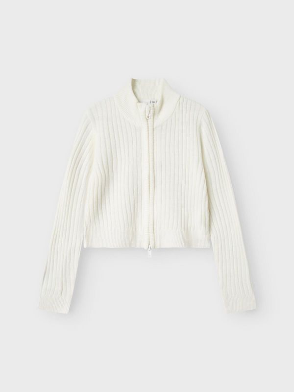 NKFHABOUR LS SHORT KNIT CARDIGAN