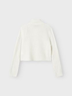 NKFHABOUR LS SHORT KNIT CARDIGAN