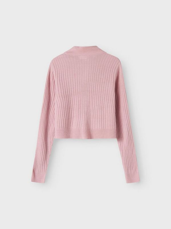 NKFHABOUR LS SHORT KNIT CARDIGAN