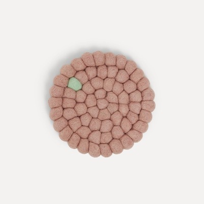 Wooldot Coaster Mini D:10cm Lavender/Light Mint - UND Signature 