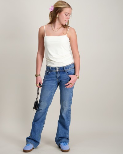 KOGEA SHORT DOUBLE LAYER SINGLET JRS Cloud Dancer - Kids Only 