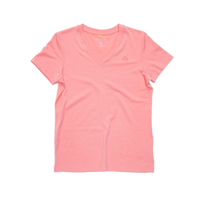 Devold Premium V-neck wmn Aprikos - Devold