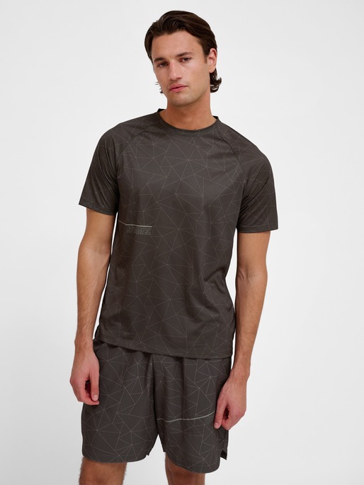 Hummel Court AOP Light Weight T-Shirt