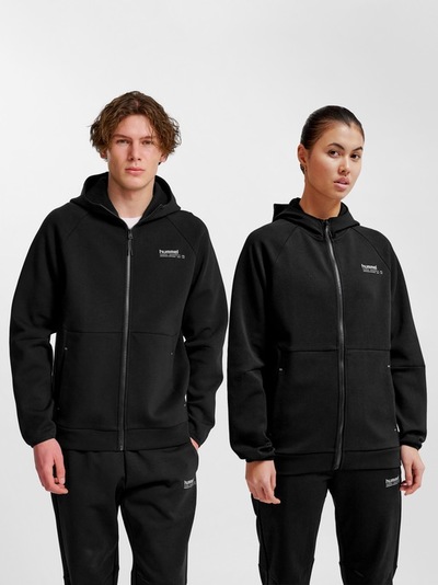 Hummel Tech Fleece Regular Zip Hoodie Black - Hummel