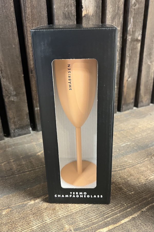 Champagneglass Småbrisen, Fersken 