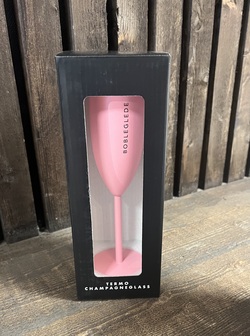 Champagneglass Bobleglede, Lys Rosa