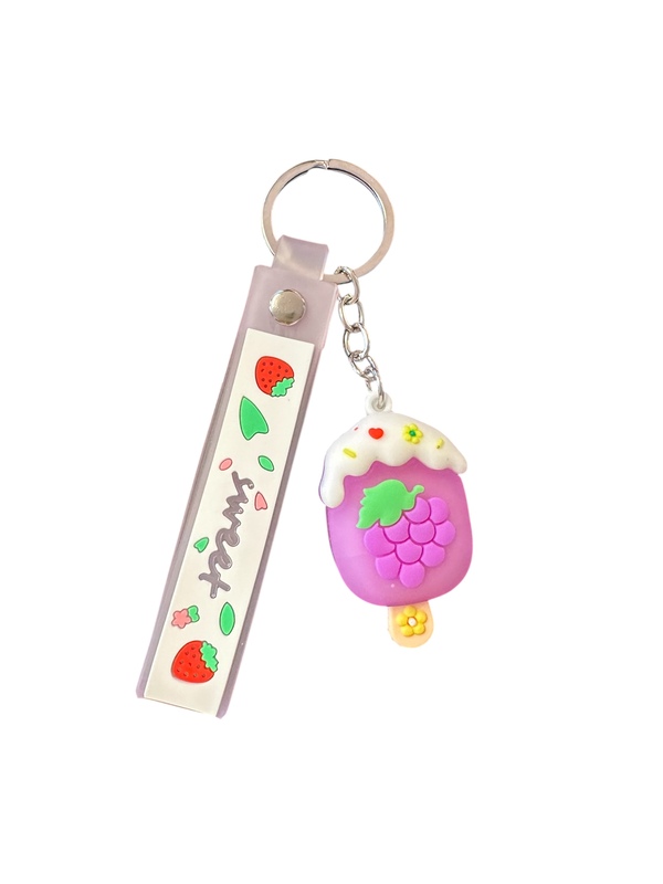 "Sweet" nøkkelring med iskrem figur