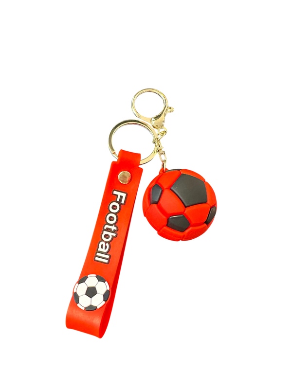 "Football" nøkkelring med fotball