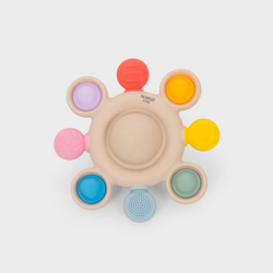 TICKIT SILISOFT POP TEETHER (RAINBOW) Rainbow  - EduShape