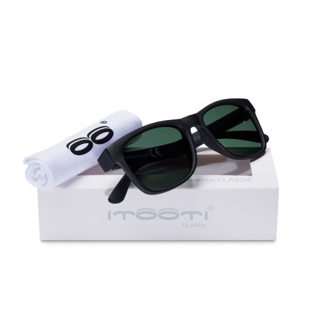 Tootiny solbrille sort str.L