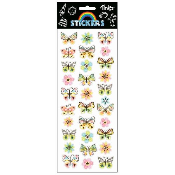 STICKERS SOMMERFUGLER  TINKA