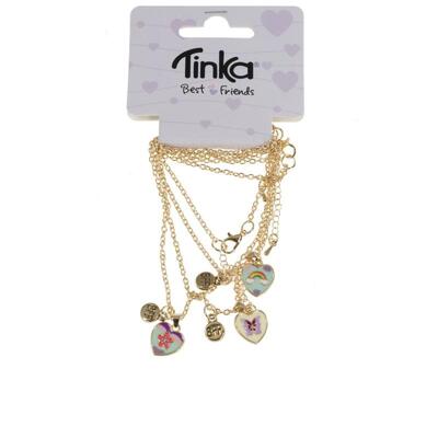 KJEDE BFF M/HJERTER 3 STK TINKA BEST FRIENDS BFF M/HJERTER 3 STK - Tinka