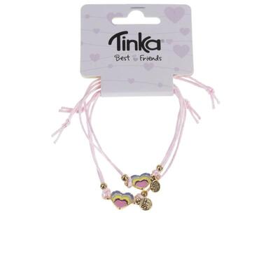 ARMBÅND BFF HJERTE 2 STK TINKA BEST FRIEND  BFF HJERTE 2 STK - Tinka