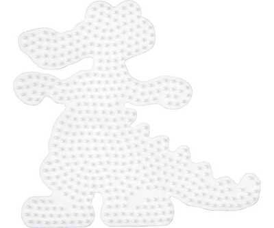 Hama midi perlebrett krokodille hvit - Hama