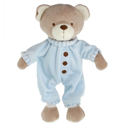 25 CM BAMSE 25 CM M/PYSJ BLÅ TINKA BABY BAMSE 25 CM M/PYSJ BLÅ TINKA BABY