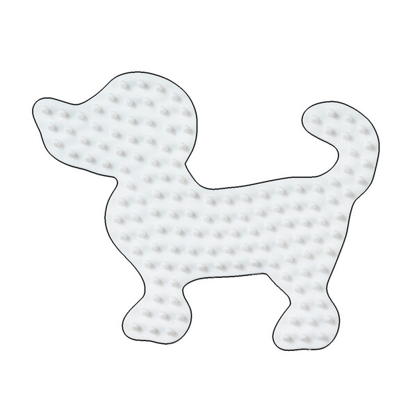 Hama Midi perlebrett - liten hund