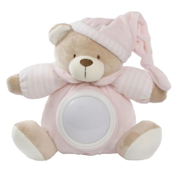 BAMSE MED LYS 21CM ROSA TINKA BABY