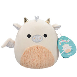 Squishmallows 19 cm Buck the Dragon Kvit - Squishmallows