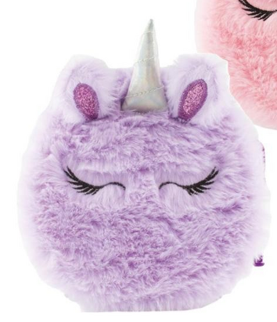 NOTISBOK PLYSJ M/PENN UNICORN TINKA COOL STUFF Lilla - Tinka