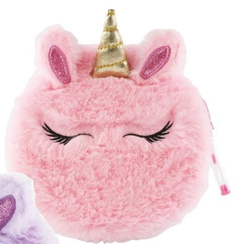 NOTISBOK PLYSJ M/PENN UNICORN TINKA COOL STUFF