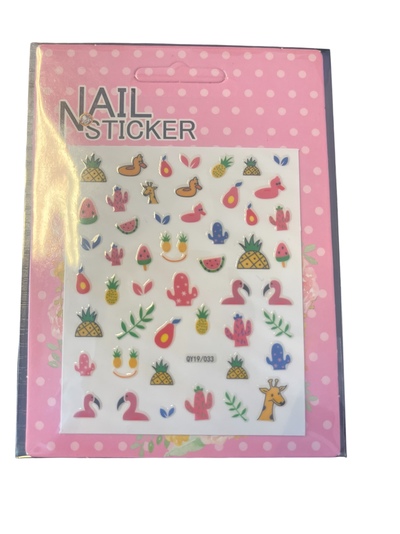 Nail Sticker Sommer - Sminke