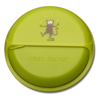 Bento Disc Grønn med ape - Carl Oscar