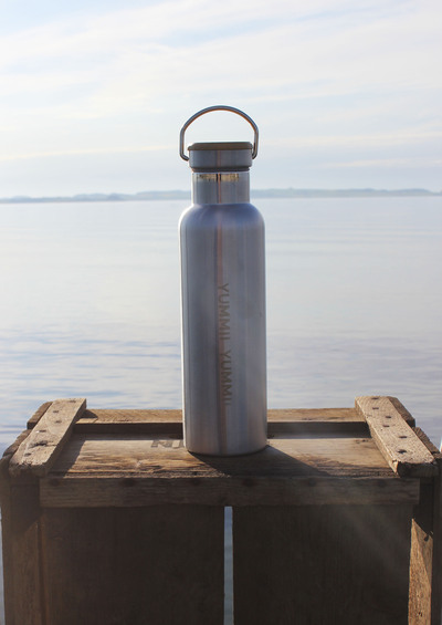 Miljøvennlig drikkeflaske i stål Stål - Yummii Yummii