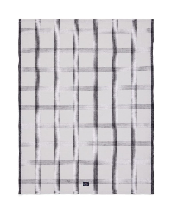 Rutete Lin/Bomull Kjøkkenhåndkle 