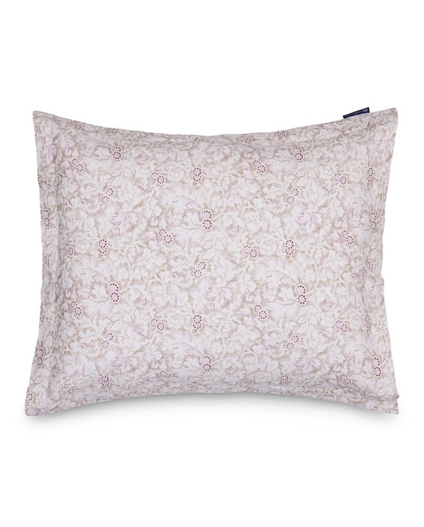 Sengesett med Høstløv, Bomullssateng, Hvit/Beige